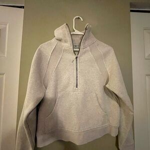 Danskin Light Gray Zip-Up Jacket